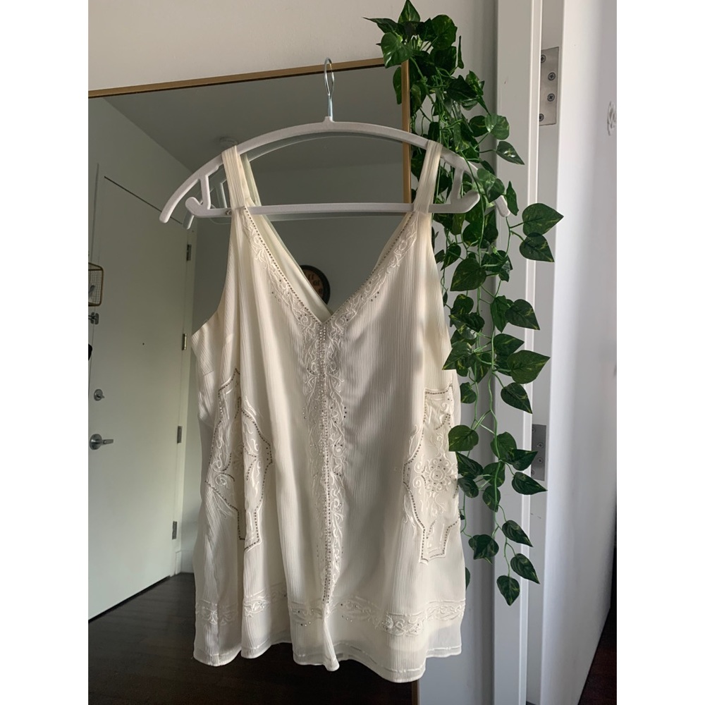 Beautiful Beaded Tank Top